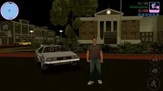 Recreating The Clock Tower scene from Back to the Future (kinda) | GTA: VC Gameplay