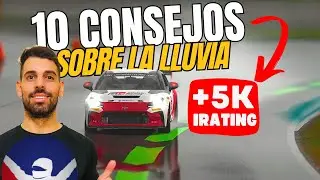 10 CONSEJOS sobre la LLUVIA que debes SABER iRacing