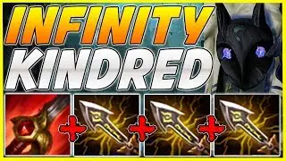 STACKING INFINITY EDGES ON KINDRED DOES INSANE DAMAGE! INFINITY STACKING KINDRED - League Of Legends