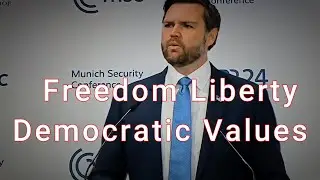 Great Speech JD!  #jdvance #trump #munich #greatspeech #innovation #respect #creativity