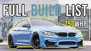 ПОЛНЫЙ СПИСОК СБОРКИ 750WHP F82 M4!!