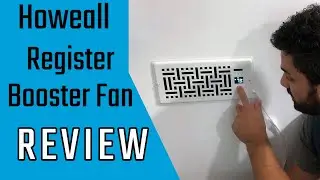 BOOST your AC or Heat - The Howeall Register Booster Fan