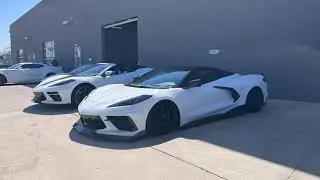 C8 Corvette at West Coast Exotic Cars, Cars and Coffee