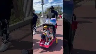 Son and his crush go to Disney together #shorts