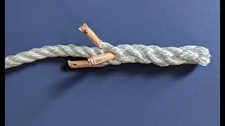 Crown Knot and Back Splice
