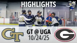 HIGHLIGHTS: Georgia Tech @ Georgia | 10/24/25