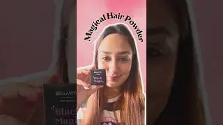 From Thin to Thick Instantly ✨ BellaVita Black Magic Hair Powder Review 🖤 #yt #ytshorts