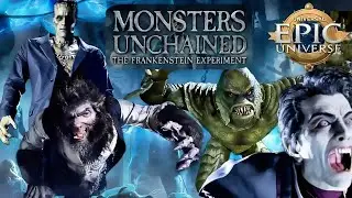 Monsters Unchained: The Frankenstein Experience Full Ride POV | Dark Universe at Epic Universe 