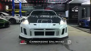 RUBBERIZED UNDERCOATING | NISSAN 370Z NISMO | VARIS BODYKIT | CARBONZONE