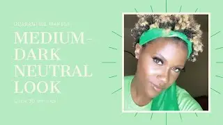 Makeup For Dark Skin Women* Medium:Dark Neutral Look *Tutorial*