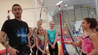 LANCIO LA PALLA CHALLENGE con @TOMMASO ZORZI!!! ginnastica artistica CSB