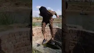 Open challenge jump on well 💪🌹|Mh village 101|#shorts #ytshorts #viral
