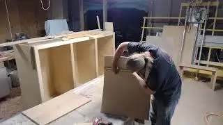 New curved vent hood build part 4