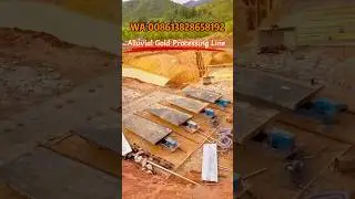Alluvial Gold Gravity Processing Line