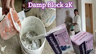 How to use Damp Block 2K Waterproofing Asianpaints Application | Local Vaniyambadi Painters