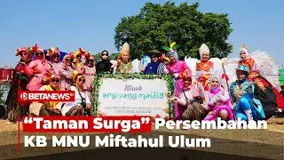 “Taman Surga” Persembahan KB MNU Miftahul Ulum di Festival Ampyang Maulid Desa Loram Kulon