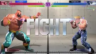 Street Fighter 6 🔥 Uncle (Zangief)  Vs Sunny (Guile) 🔥 Online Match's 06-20-2023