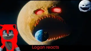 The baby have a moon face?!  Logan reacts to The Moon Woke Up ep11