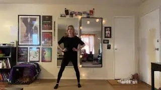 Jazz/Jazz Funk Lesson: digs and 3 step turn, Miss Katie