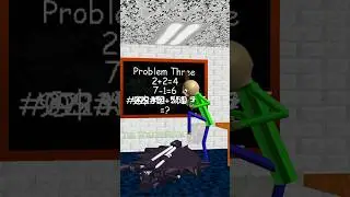 Балди-математика невозможна! #baldi #ytshorts #baldisbasics #animation
