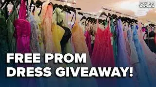 Prom Excitement! kicks off season with sparkling gowns and free dress giveaways