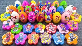 Colorful Surprise Eggs Collection 🌈🥚 | Iconic Characters & Eye-Catching Shapes