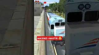 ucok bawa kereta api‼️Bus simulator indonesia #bussid #keretaapi