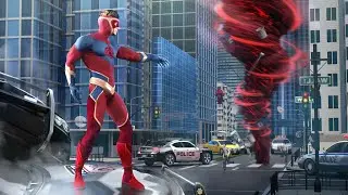 Hurricane Superhero - gameplay android