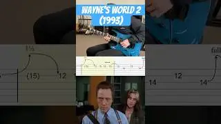 Christopher Walken Plays Guitar (Guitar Cover with TABS) | From the Movie &lsquo;Wayne&rsquo;s World 2&rsquo; (1993)