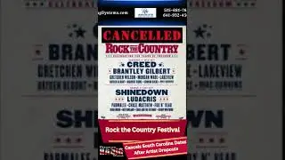 Фестиваль Rock the Country отменил выступления в Южной Каролине после отказа одного из артистов о...