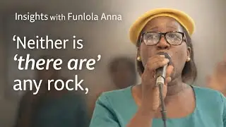 Grammar in Worship: Neither Is 'There Are' Any Rock?| Insights with Funlola Anna