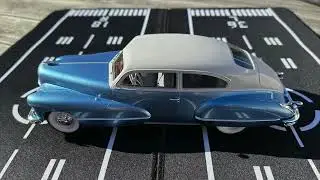 1:18 Cadillac Series 62 Club Coupe Blue Gray Resin Model  by BoS Models   [Unboxing]