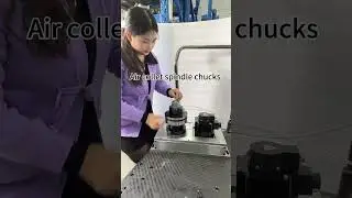 Small pneumatic rotary spindle chuck Manufacturers support customization