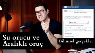 Aralıklı Oru&ccedil; ve Su Oru&ccedil;larının Bilimsel Ger&ccedil;ekleri!