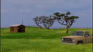 House on a farm - Blender 3D workflow