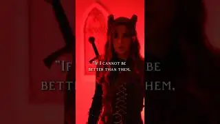 &ldquo;If I cannot be better than them&hellip;&rdquo; - Jude Duarte cosplay ⚔️ #thecruelprince