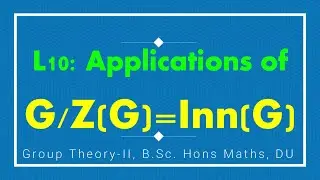 L10 | Group of Inner Automorphism | Inn G | Inn D4 = K4 | Group Theory 2 | Algebra | B Sc Hons Maths