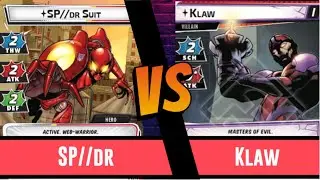 Marvel Champions | SP//dr | Playthrough | Vs Klaw | True Solo | Justice | Deck Test | Impressions