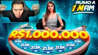 RUMO AOS R$1.000.000 NO BLACKJACK! - (EP.FINAL)