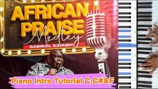 AFRICAN PRAISE MEDLEY - GABRIEL EZIASHI || INTRO || KEY C C# F F#