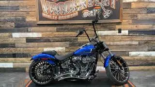 CUSTOM!! 2024 Harley-Davidson Softail Breakout 117 in Blue Burst-FXBR