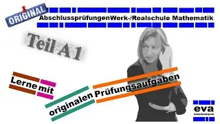 Abschlussprüfungen Musterprüfung 2021 A1/4 - BW Realschule Mathematik