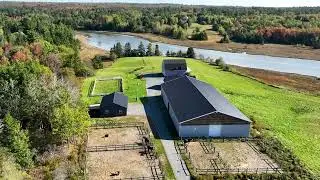 16-Acre Waterfront Horse Farm with Indoor Arena &ndash; Equestrian Paradise!