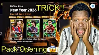 OMG 100 Coins Big Time Lionel Messi😱 Pack Opening 🤩 Big Time & Epic New Year 2026 Efootball