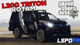 🚨 NOVA L200 TRITON ROTAM PARANÁ – PATRULHA PESADA NO LSPDFR! 💥