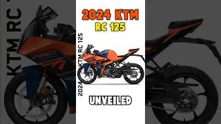 NEW 2024 KTM RC 125 🧡🔥 #shorts #ktm