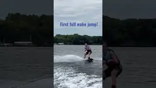 First full wake jump!