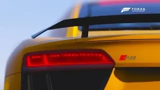 FM6: TopGear DLC Audi R8+ 2016 Gameplay & Slides (HD)