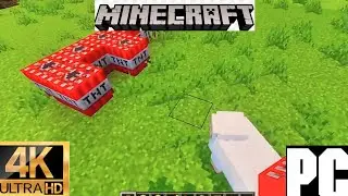 Minecraft TNT + Lava = MASSIVE Explosion! 💥🔥