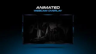 Animated Facecam Overlay // Twitch Webcam Overlay Template